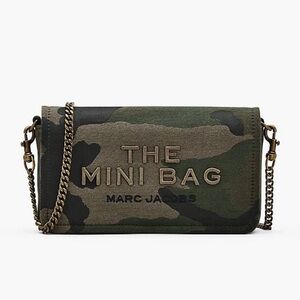 New Marc Jacobs The Mini Bag in Camo Multi